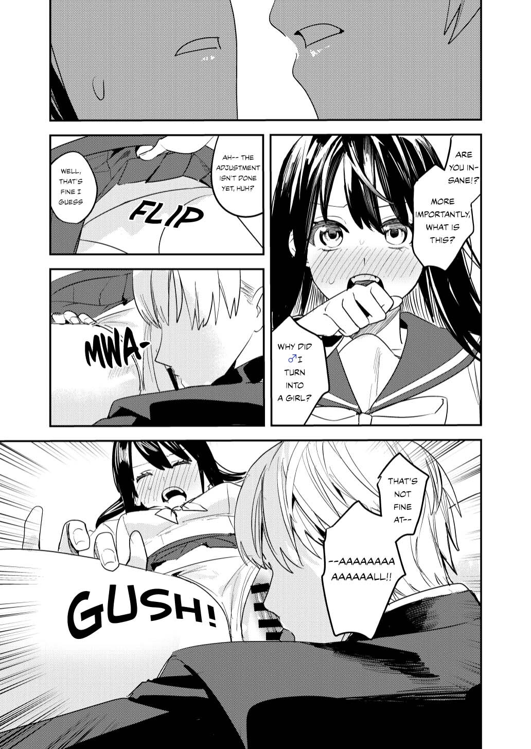 Hentai Manga Comic-If Only They Were Girls-Read-8